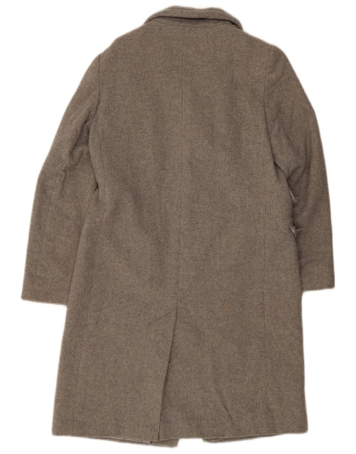 Sobretudo feminino oversized Marks & Spencer Reino Unido 10 lã cinza pequena