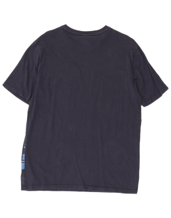 Camiseta masculina Oakley Regular Fit Top Médio Azul Marinho Floral