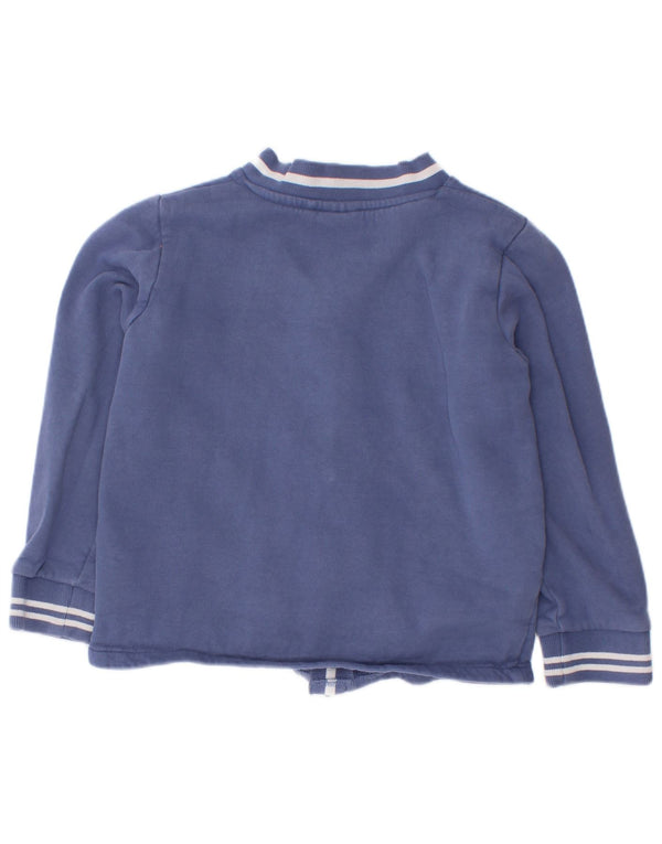 Jaqueta de agasalho gráfico Ted Baker Boys 5-6 anos algodão azul