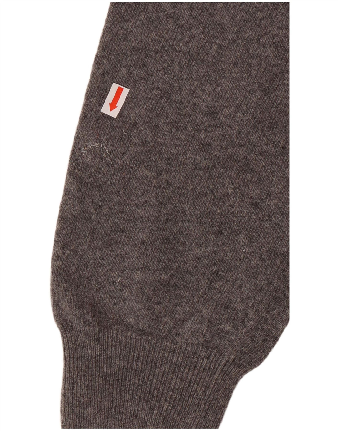 Trussardi Suéter masculino com gola redonda 2XL lã cinza