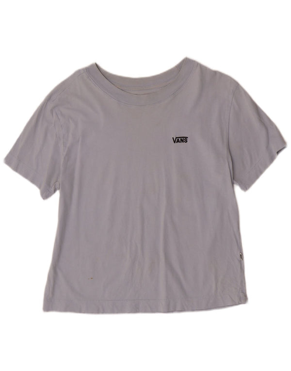Camiseta feminina Vans manga curta regular gráfica UK 14 grande azul