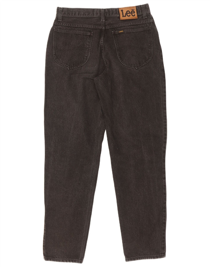 Lee Mens Tapered Jeans W33 L32 Algodão Preto