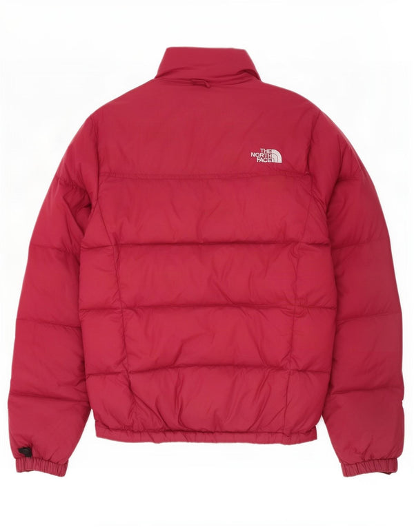 Jaqueta acolchoada feminina The North Face UK 10 Small Borgonha Nylon