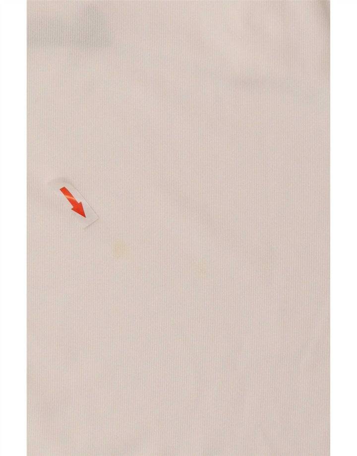 Camisa polo masculina Nike Dri Fit grande poliéster branco