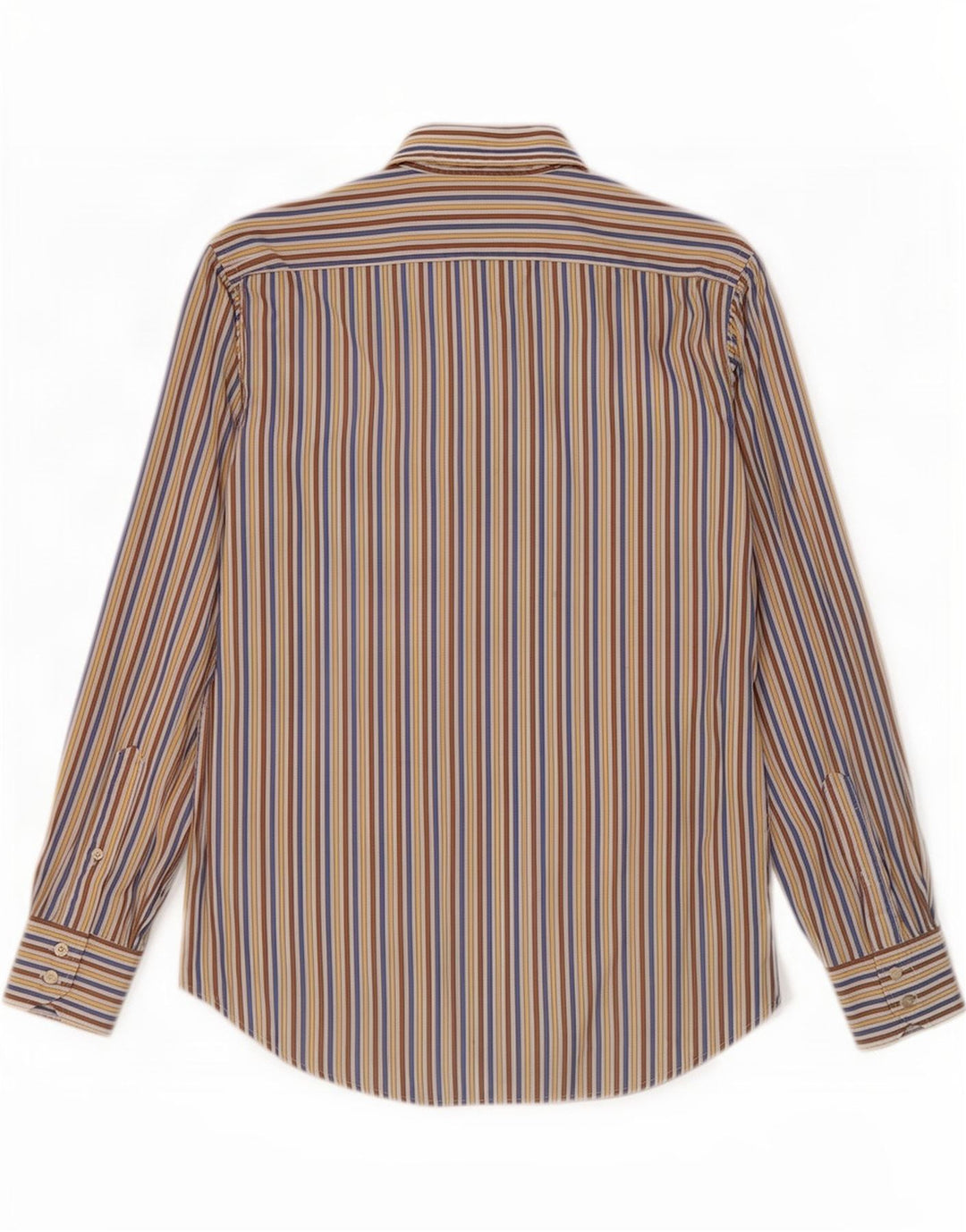 Camisa masculina Brooksfield Slim Fit tamanho 39 médio listrado multicolorido