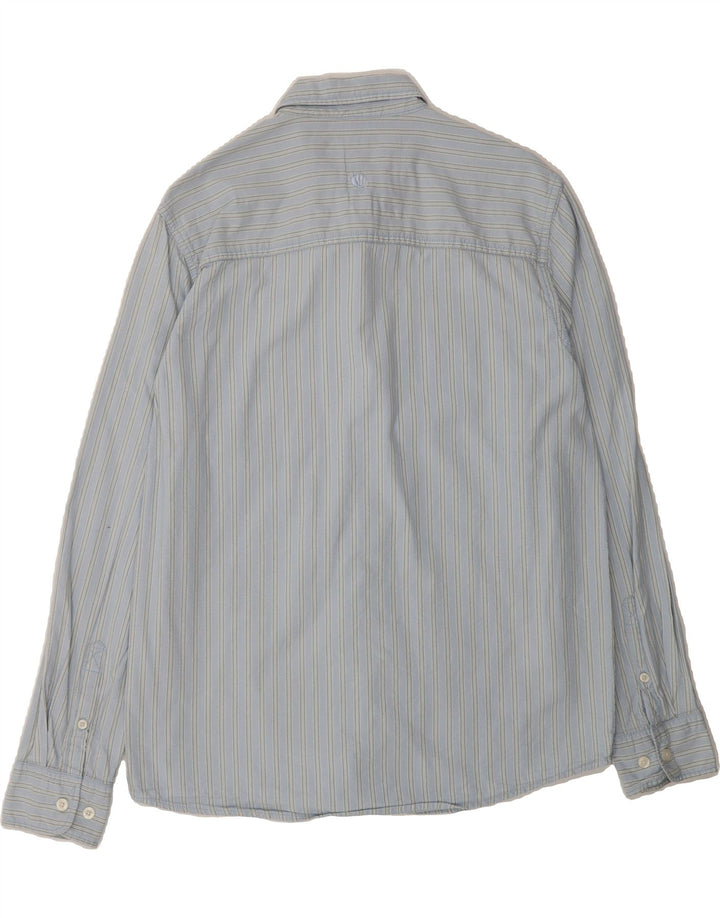 FAT FACE Mens Shirt Medium Blue Striped Vintage Fat Face and Second-Hand Fat Face from Messina Hembry 