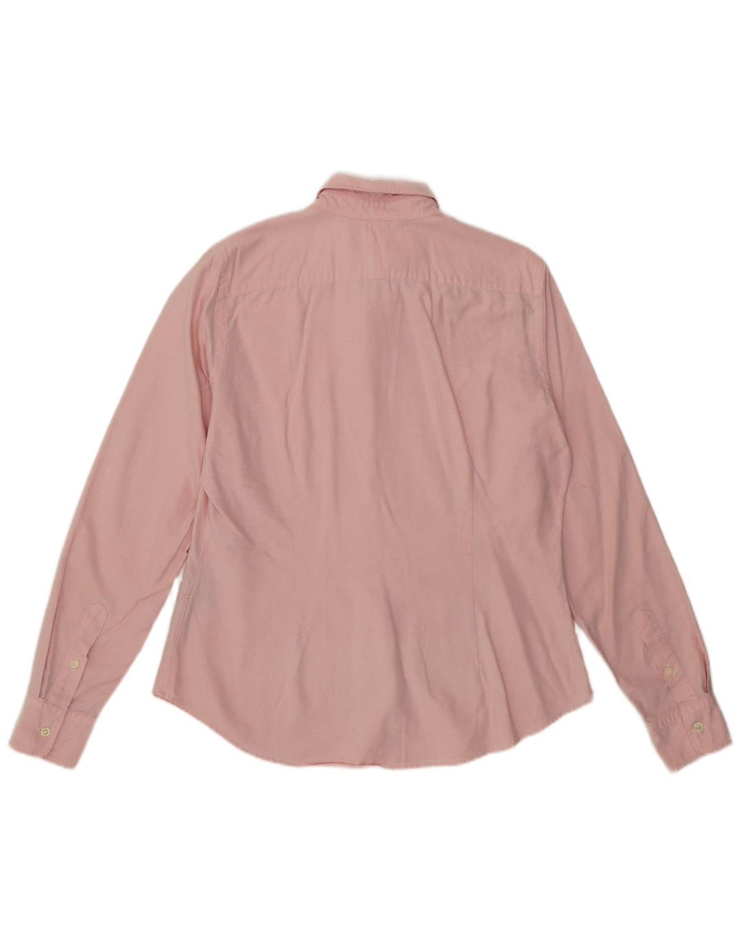 Camisa Slim Fit Feminina Ralph Lauren EUA 12 Grande Algodão Rosa