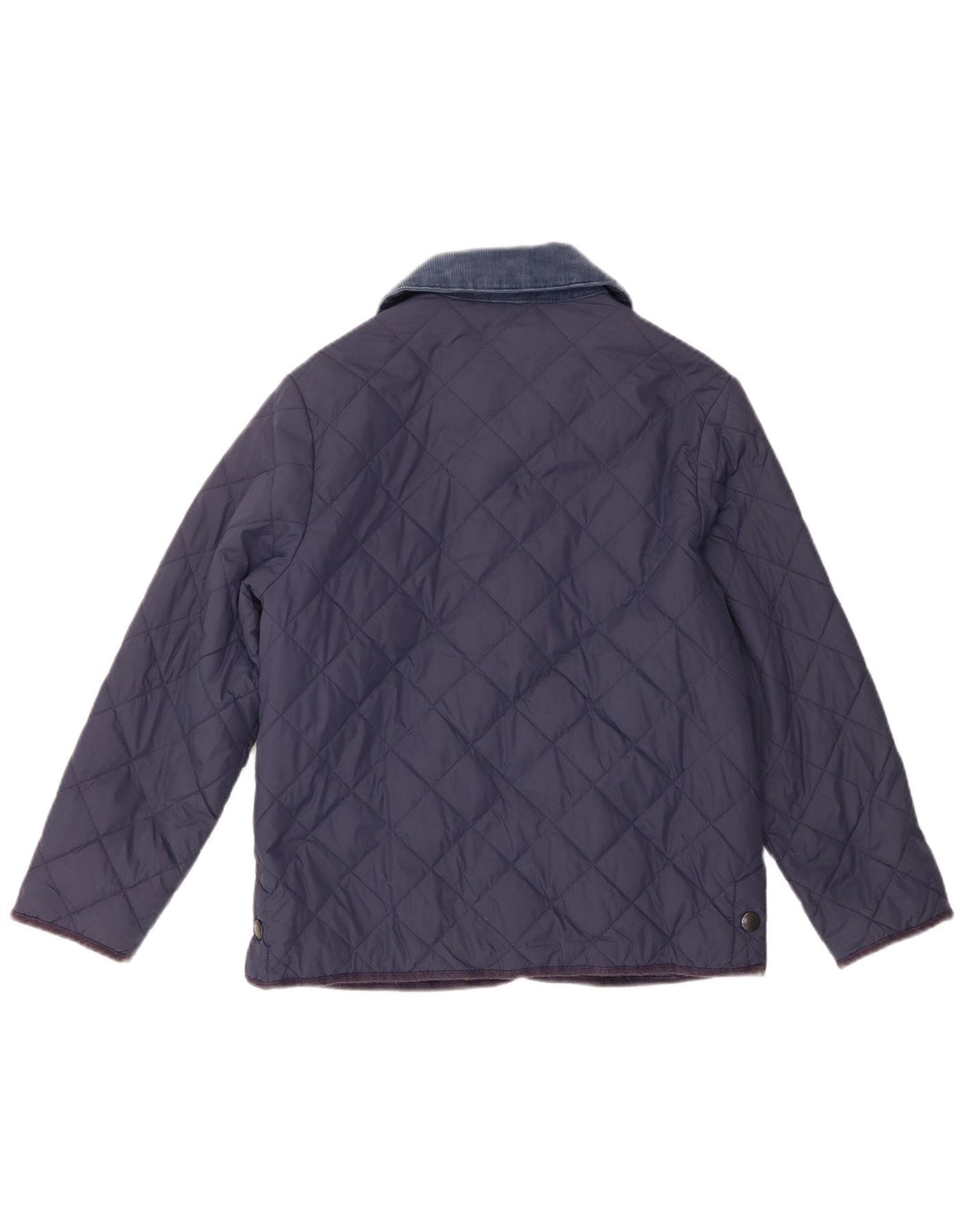 Jaqueta acolchoada feminina Jack Wills Reino Unido 14 nylon azul marinho médio