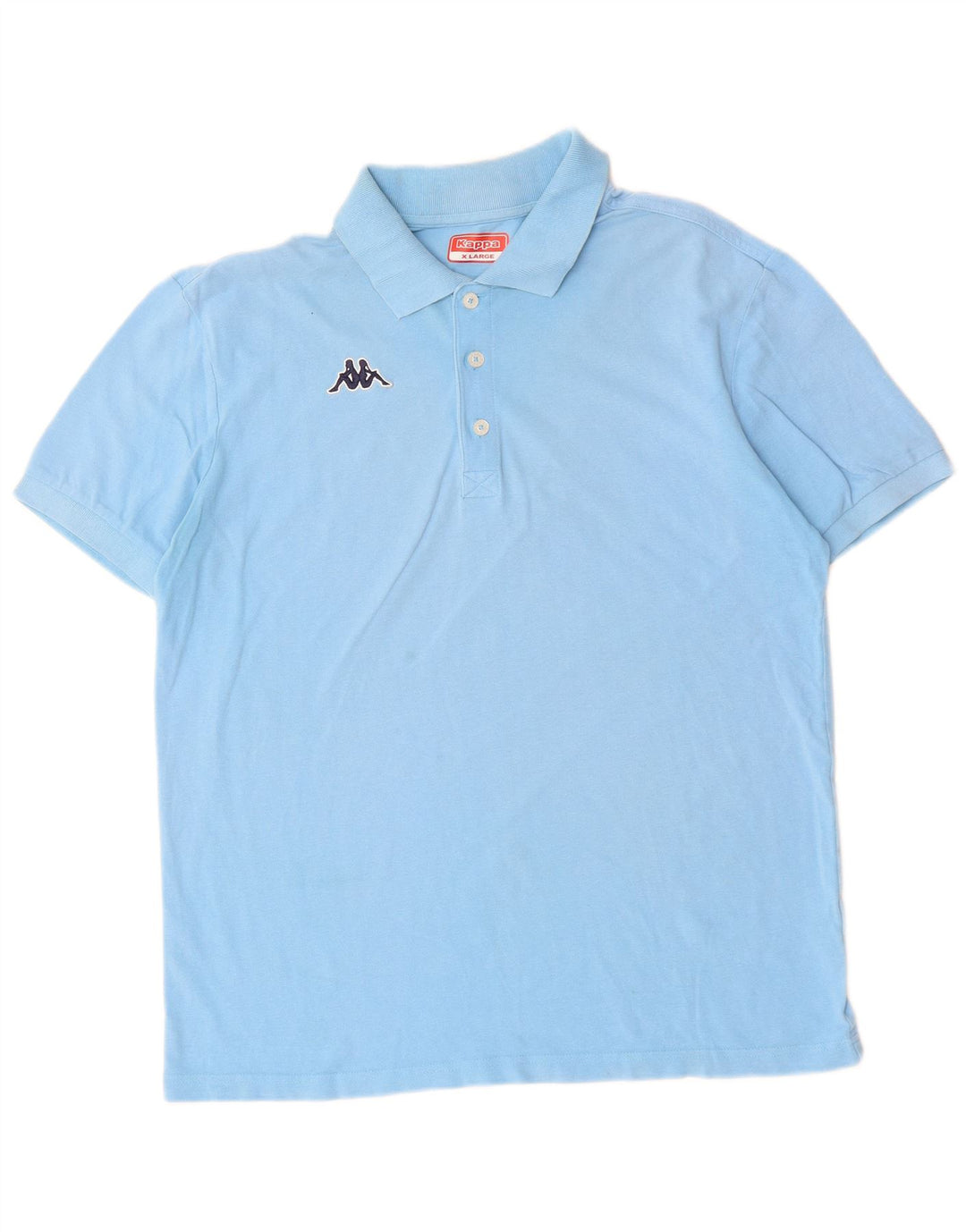 Camisa polo masculina Kappa XL algodão azul