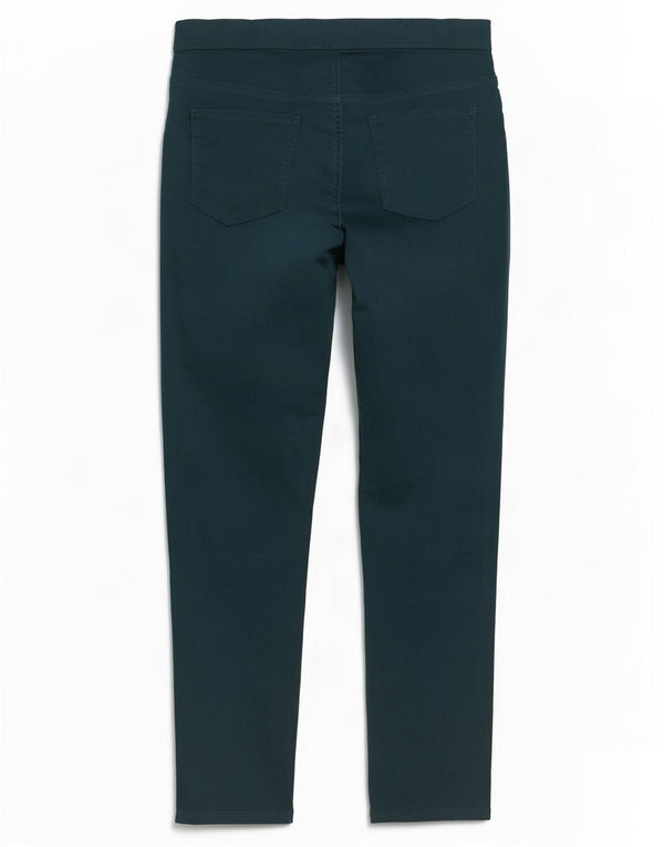 Marks & Spencer Calça Jeans Feminina Crop Jegging Reino Unido 16 Grande W36 L26 Algodão Verde