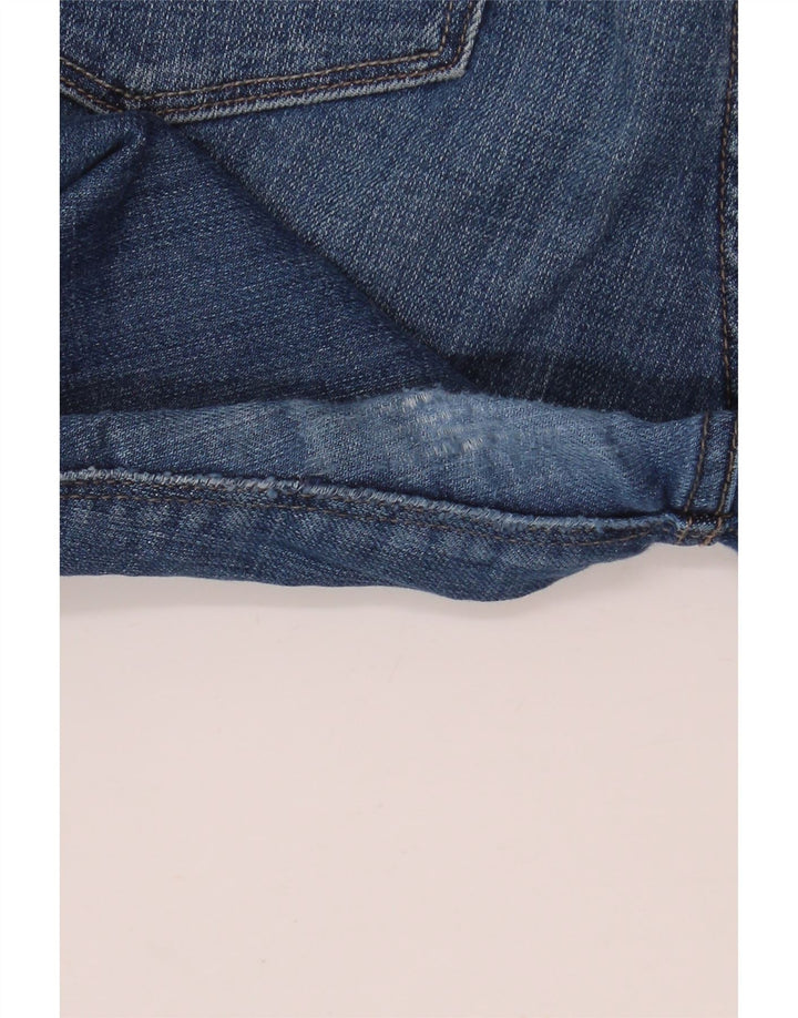 Calça jeans feminina Levi's 525 Straight US 14 XL W36 L30 Azul