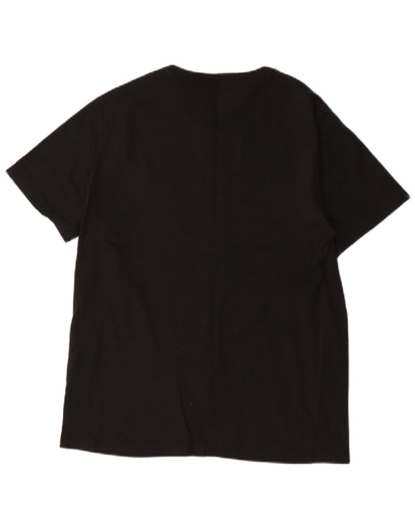 Camiseta masculina padrão Levi's Top médio algodão preto