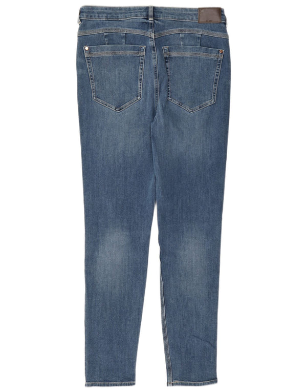 Jeans skinny feminino Marks & Spencer Reino Unido 12 médio W28 L28 algodão azul