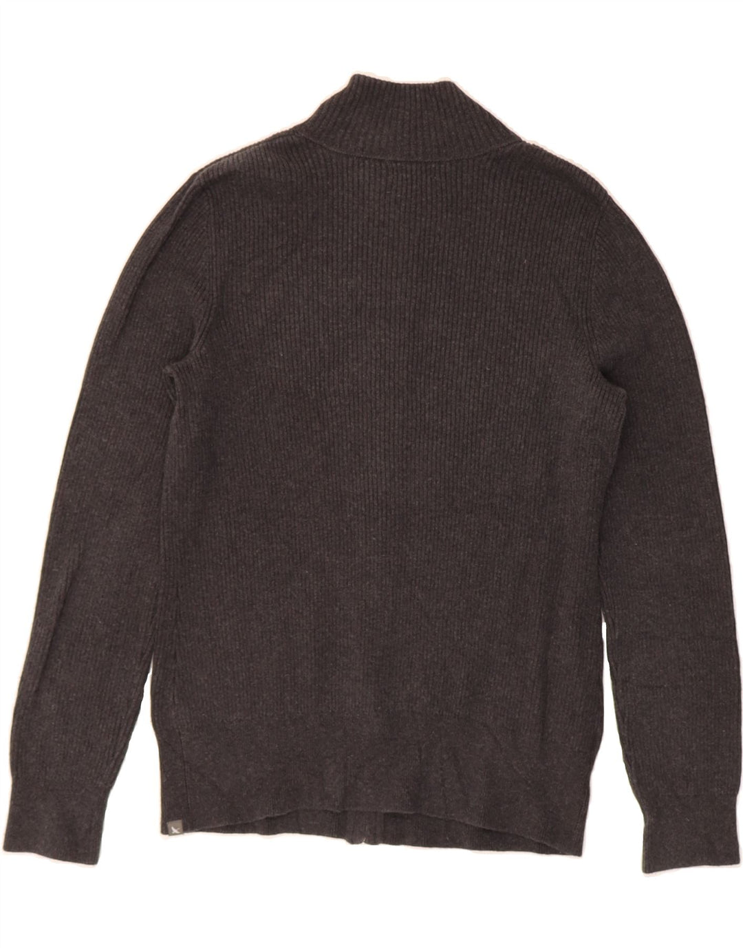 EDDIE BAUER Womens Cardigan Sweater UK 18 XL Grey Cotton Vintage Eddie Bauer and Second-Hand Eddie Bauer from Messina Hembry 