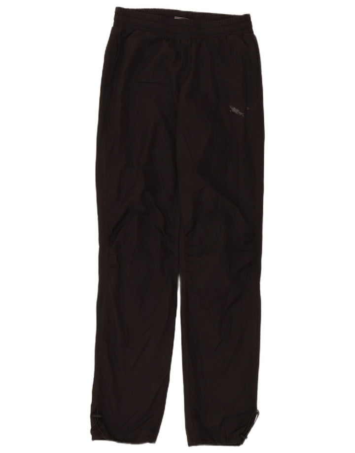 Calça de treino feminina PUMA UK 8 pequena poliéster preto