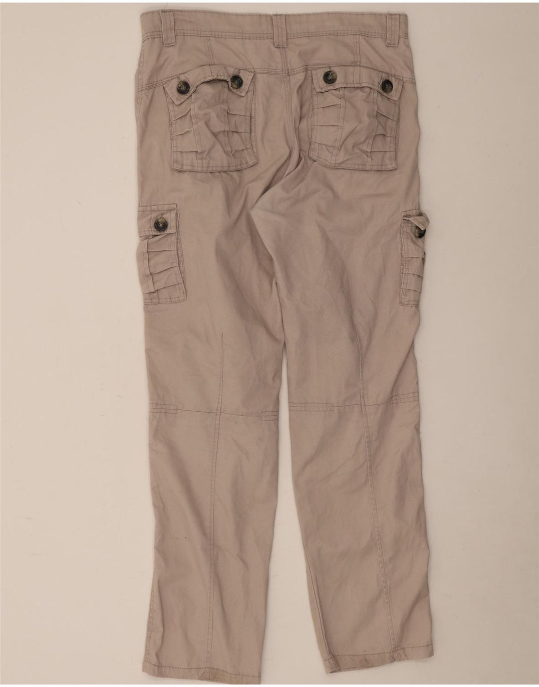 Calça cargo reta masculina Gap W34 L31 bege