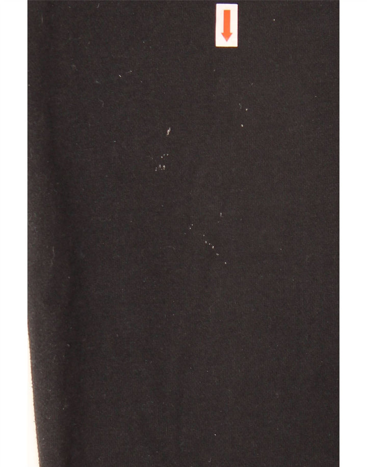 REEBOK Mens Calças de treino Joggers Médio Algodão Preto