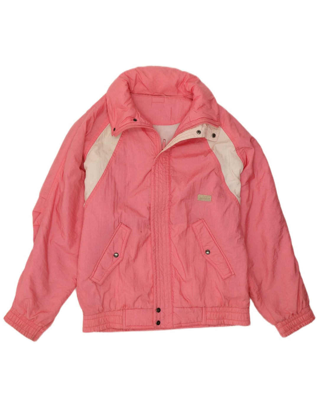 Jaqueta bomber feminina San Felice 15-16 anos poliamida colorblock rosa