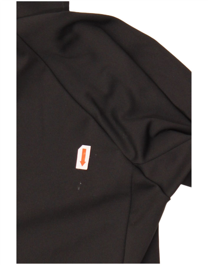 Pulôver feminino COLUMBIA com decote em botão e gola alta Reino Unido 12 médio preto