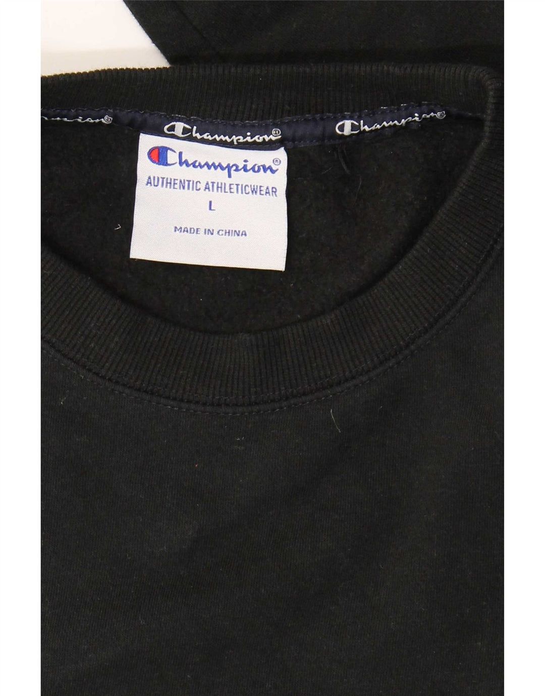 Champion moletom gráfico masculino jumper grande algodão preto