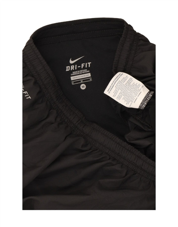 Nike Mens Dri Fit Sport Shorts Médio Preto Listrado Poliéster