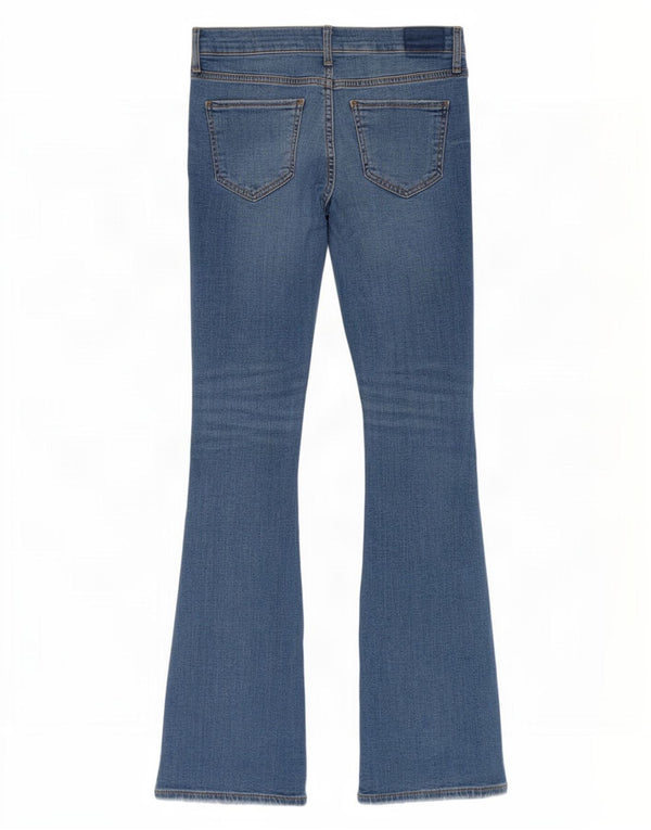 Zara Jeans feminino queimado EU 38 pequeno W28 L32 algodão azul