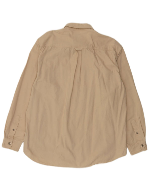 Camisa masculina Musto 2XL algodão bege