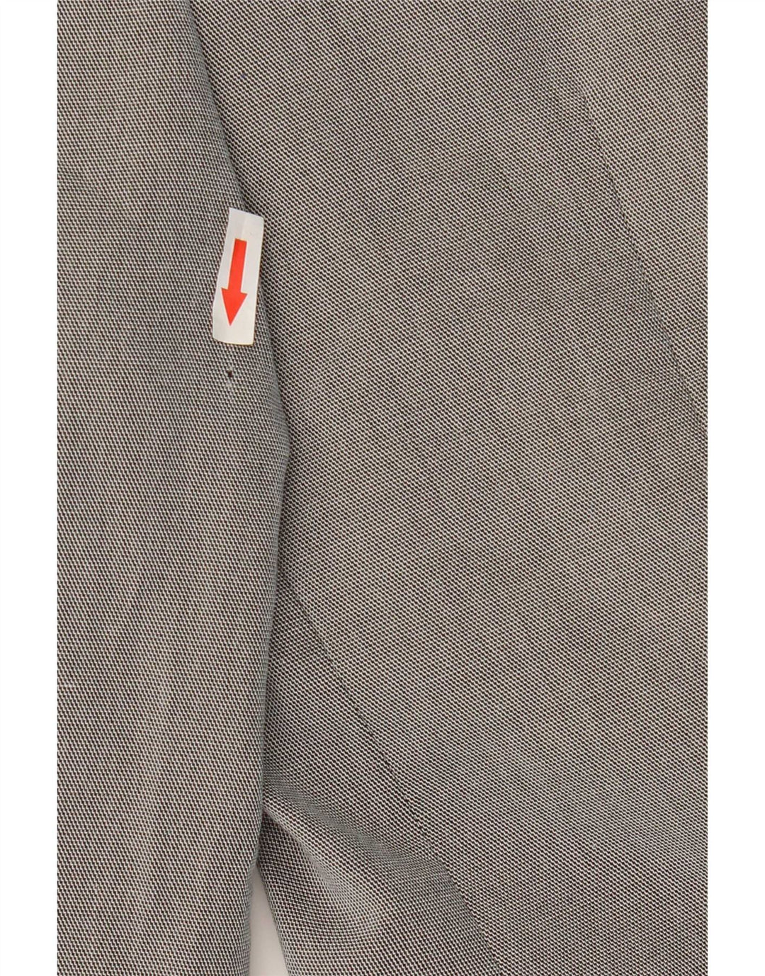 Jaqueta blazer masculina Zara com 1 botão EU 50 cinza médio