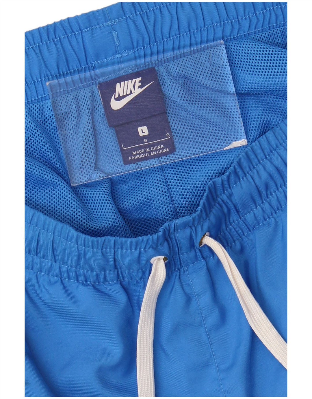 Shorts esportivos masculinos NIKE grandes azuis