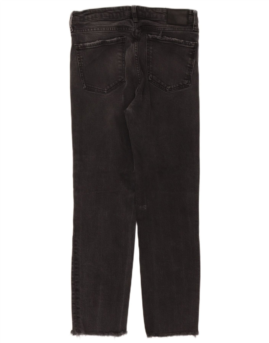 Calça jeans reta feminina Zara EU 40 médio W30 L26 algodão cinza