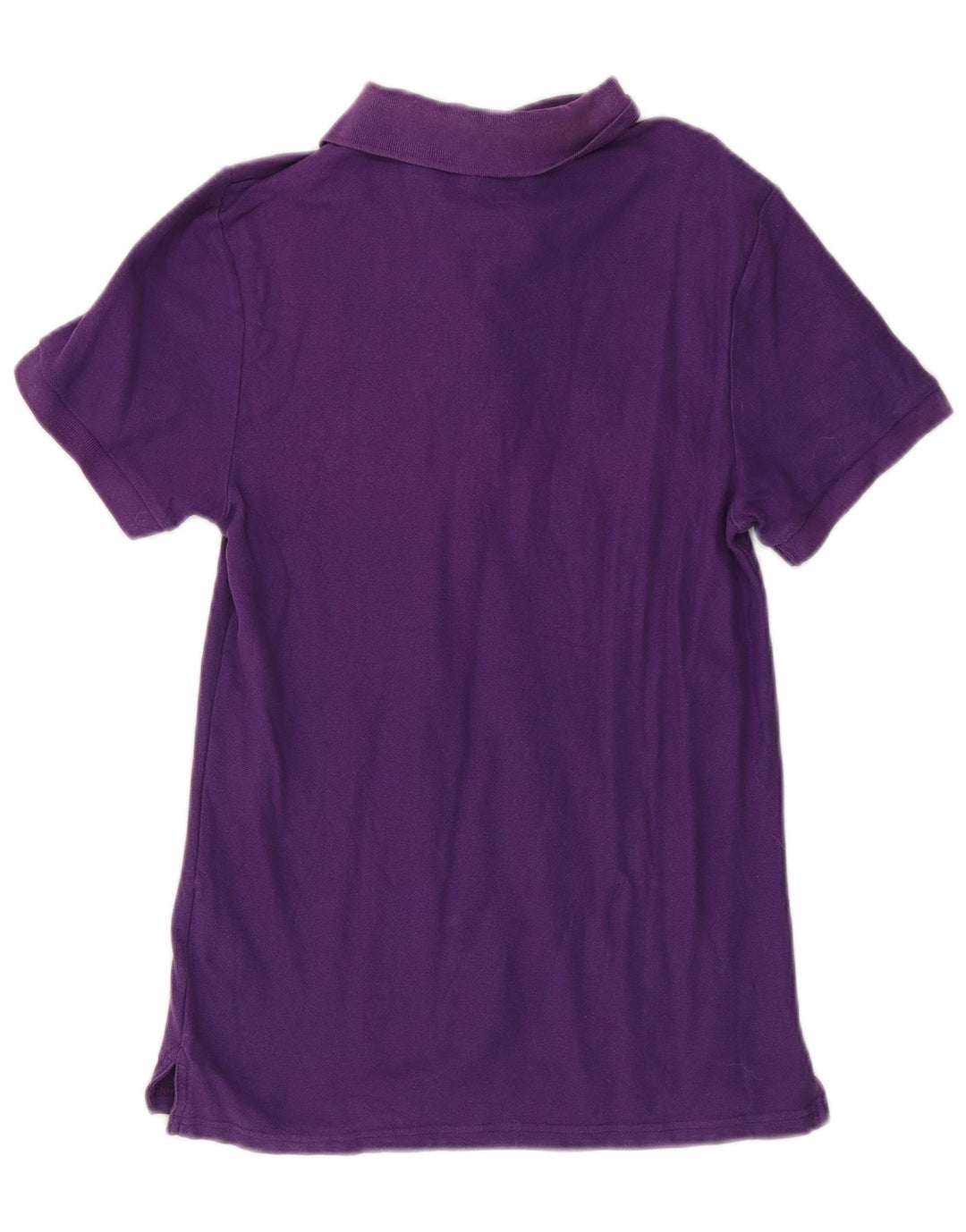 Camisa polo masculina NIKE pequena roxa algodão