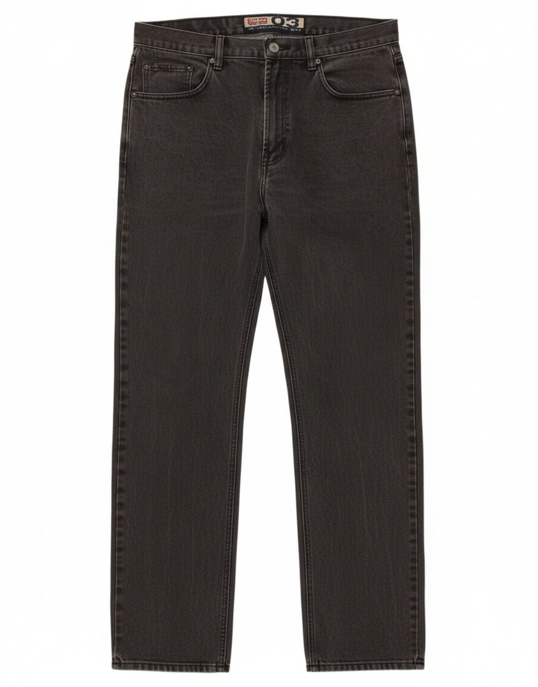 Jinglers Jeans retos masculinos W35 L34 algodão cinza