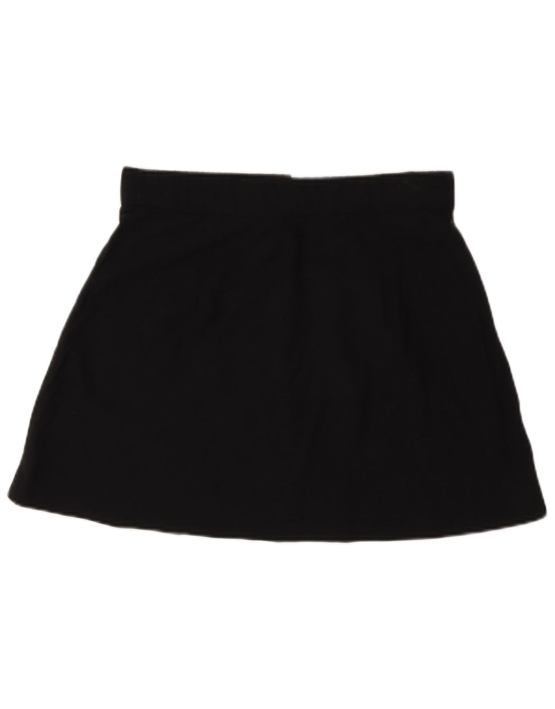 Minissaia feminina Zara média W28 viscose preta