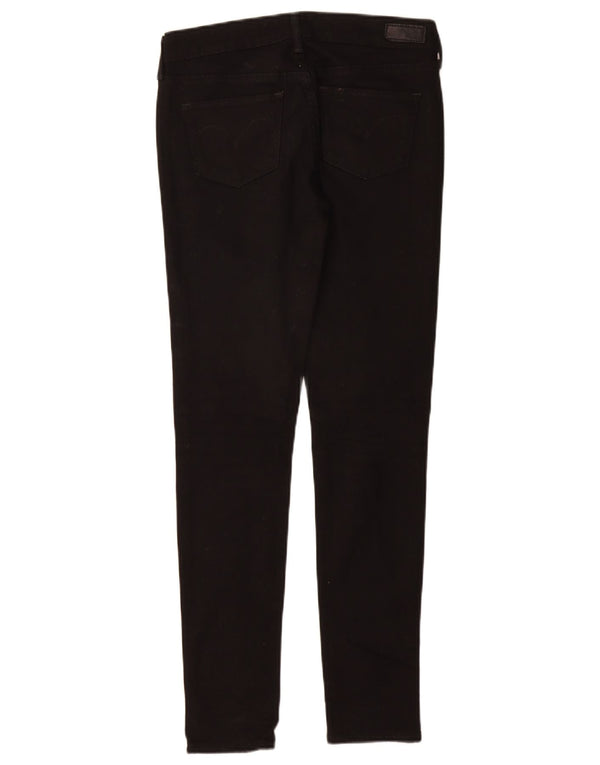 Calça jeans feminina Levi's Slight Curve Modern Rise Skinny W25 L30 de algodão preto