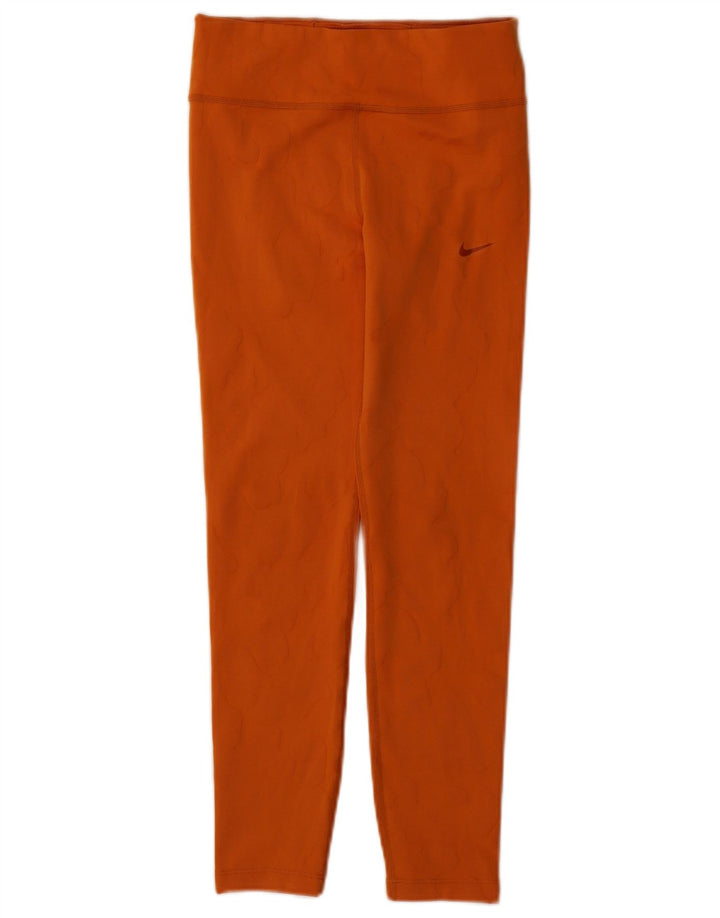 Leggings Nike Menina 10-11 Anos Médio Laranja Poliéster