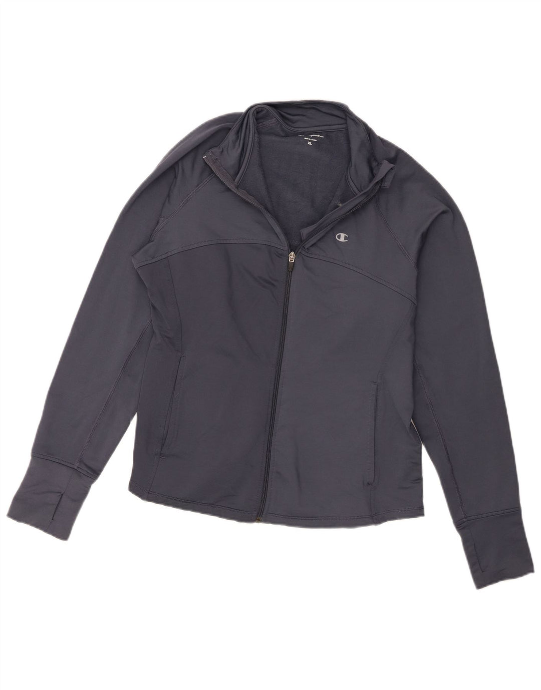 Jaqueta feminina Champion UK 18 XL azul marinho poliéster