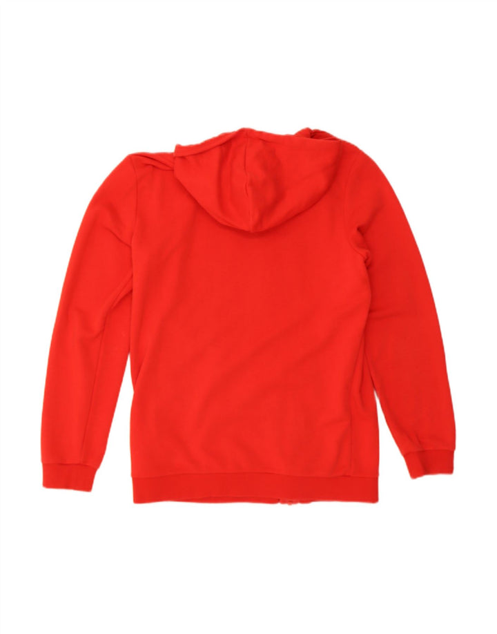 Suéter PUMA Boys Zip com capuz 15-16 anos algodão vermelho