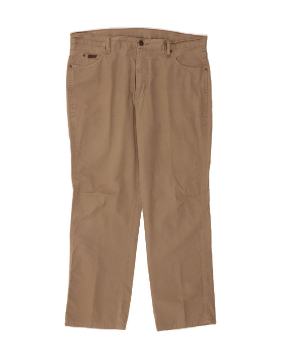 WRANGLER Mens Texas Straight Casual Trousers W36 L30  Beige Cotton Classic Vintage Wrangler and Second-Hand Wrangler from Messina Hembry 