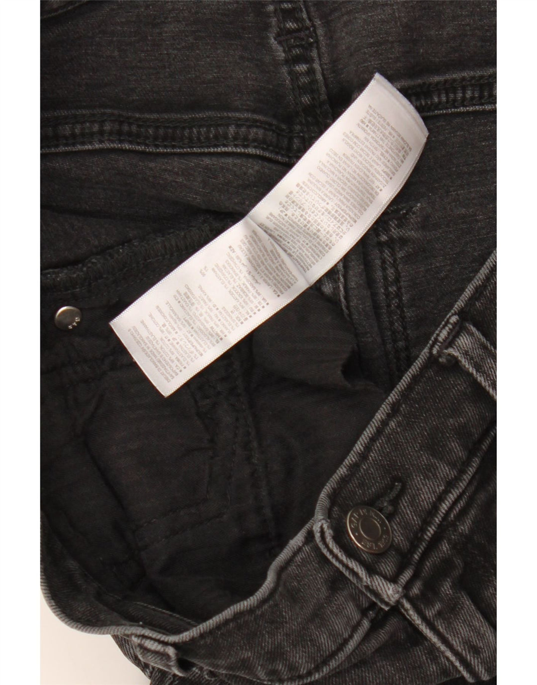 Calça jeans feminina GAP Kick Regular Fit W30 L24 algodão cinza