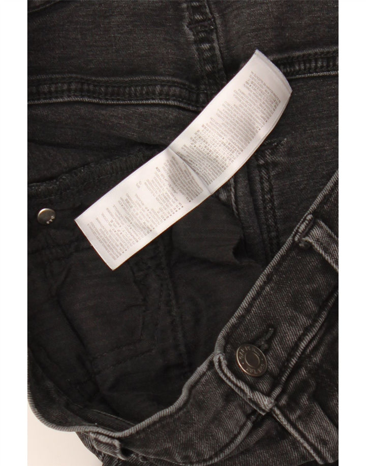 Calça jeans feminina GAP Kick Regular Fit W30 L24 algodão cinza