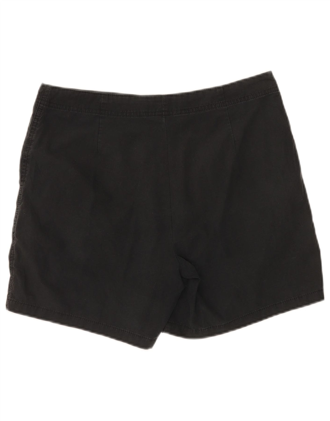 Shorts chino feminino Marks & Spencer UK 12 médio W32 algodão preto