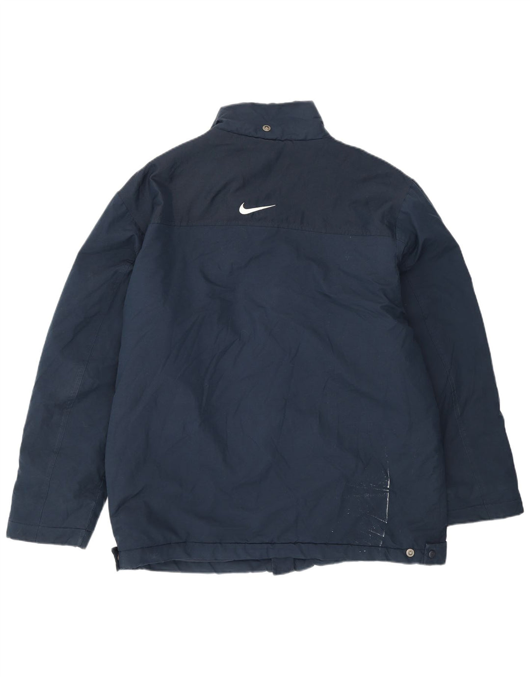 Jaqueta corta-vento masculina Nike UK 42/44 grande azul marinho