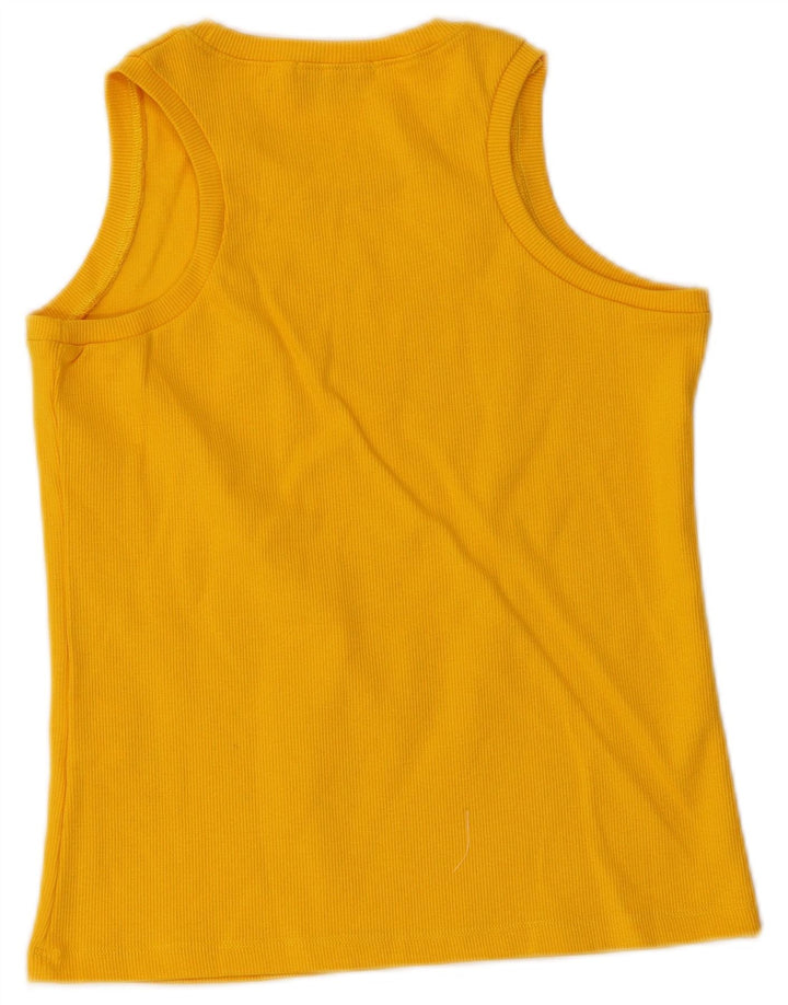 Colete gráfico Gaelle Boys Top 15-16 anos algodão amarelo