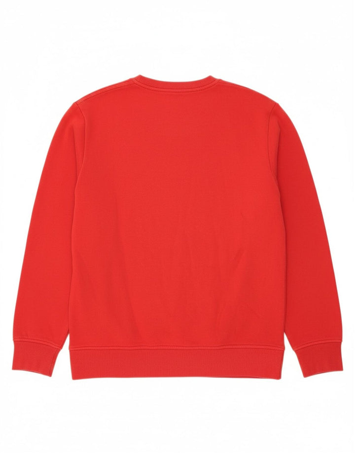 NIKE Womens Sweatshirt Jumper UK 16/18 XL Vermelho Algodão