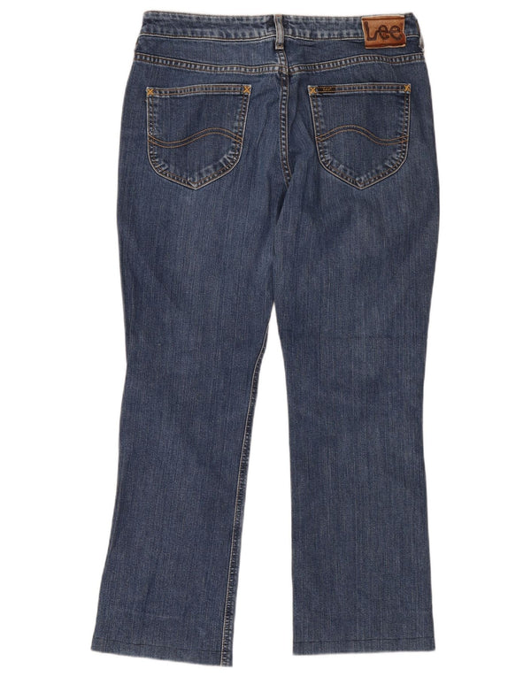 Lee Mens Bootcut Jeans W33 L33 Azul Algodão