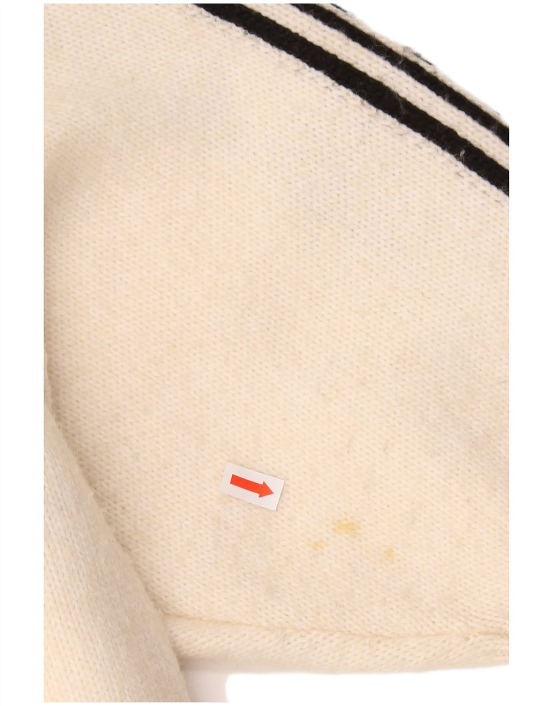 Suéter feminino PRINGLE com estampa oversized UK 10 pequeno off white