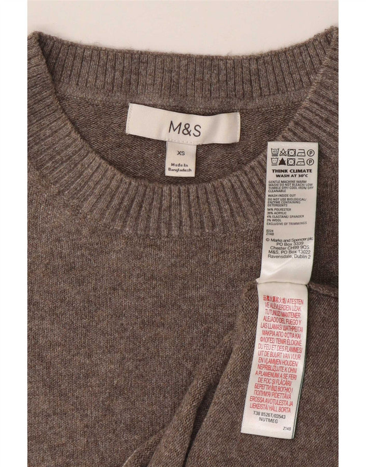 Regata feminina Marks & Spencer com colete UK 6 XS poliéster cinza