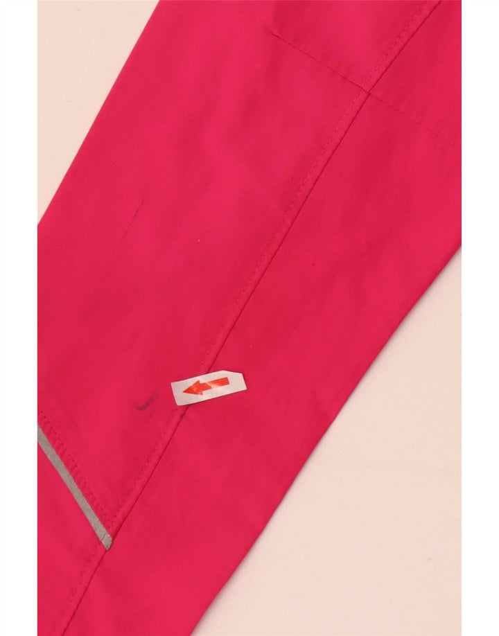 Nike Womens Tracksuit Top Jacket UK 10/12 Médio Rosa Poliéster
