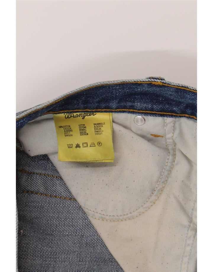 Wrangler Masculino Texas Regular Straight Jeans W36 L30 Azul Algodão