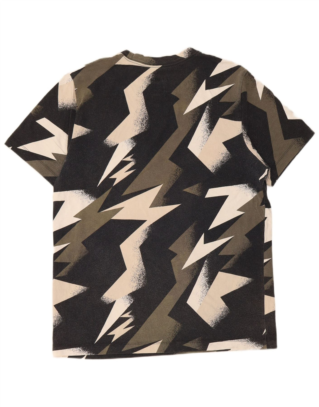 Camiseta Jordan Masculina Standard Fit Graphic Top Médio Multicolorido Geométrico